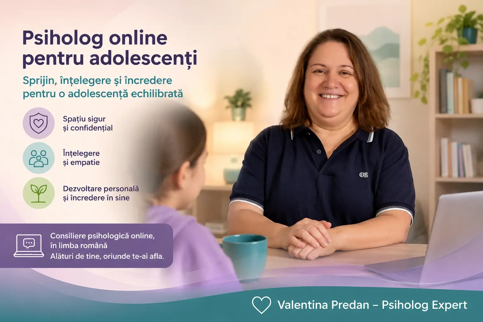 Psiholog online adolescenți 13-17 ani - Valentina Predan - psiholog-expert.ro
